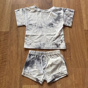 LITTLE ONE SHOP tie dye infant lounge set